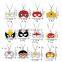 popular Cartoon Mask Iron Man Spider Man Batman The Flash Model Cute Necklace Halloween All Saints' Day Jewelry Gift