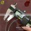 100% pure silicone rubber material silicone oil/fuel/air vacuum hose/line/pipe/tube by foot/feet