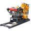 HW china well drilling machine 200m hydraulic borehole drilling rig