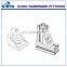 high quality aluminium profile slotted galvanized angle bracket
