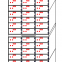 High precision double lock waterproof steel plate bank safe deposit box