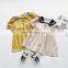 A0212# girls dress 2020 summer cotton short sleeves clothes kids dress