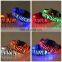 New design wholesale nylon dazzling pattern usb LED dog collar