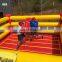 cheap kid game party rental arena inflatable battle zone wrestling boxing ring for sale