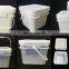 Bucket Type 2L 3L 5L 10L 15L plastic square bucket
