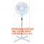 Sibolux 16 inch electric plastic standing fan stand fan with cross base