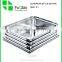 Manufacturer European stainless steel square serving gn pan
