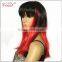 Cheap Fashion Design Synthetic Red And Black Hair