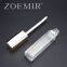 Luxury gold lipgloss tube Empty crystal liquid eye shadow container