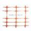 Lower Factory Price 1*50 m High quality Cheap plastic orange industrial safety fence OP024-100