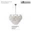 Crystal Tears Lamp Fixed Ceiling Light in Crystal Glass Shell