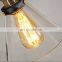 Industrial Vintage Glass Pendant Lamp E27 Restaurant Hanging Light