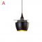 Retro Industrial Black Iron Black Cage Ceiling Light Chandelier E26 E27