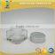 110ml Square Shape Clear Glass Cream Jar
