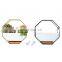 modern home decor geometric living ceramic wall hanging vertical planter flower plant pot for wall