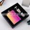 Luxury Gold Logo 8oz Bottle Stylish Stainless Steel Shot Glass Whiskey Sublimation Box Gift Hip Flask Set