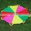 Sensory Integration Toys Kindergarten Outdoor Activity Kids Play Toy Parachute Rainbow Outdoor Playground Polyester CN;ZHE Oppbg