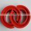Red  E Car shock Absorber Spring Bumper TPE Power Cushion Buffer