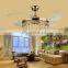 Pendant Light Item And European Style LED Fan Lights 42 Inches Hanging Chandelier Fan Lamp