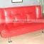 White Elegant Bed Room Modern Leather Folding Sofa Bed