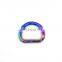 Customized Hardware Metal Square Welded D Ring Shape for Belt Buckle