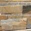Natural split cooper gold slate wall cladding panels