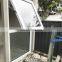 Australian As2047 Residential Powder Hand Chain Winder Aluminum Awning Window Coating Unique Design Black Swing Horizontal
