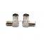 CCTV Camera F Male pal plug to F female right angle ra Connector type
