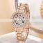 SHENGKE SK New Hot Sale Diamond Watch For Females Bling Bling Watch Diamond In Quartz Brand Your Logo Bracelet Wristwatch OEM