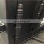 black exterior front storm gate anti rust simple grills french design entry contemporary wrought iron glass doors