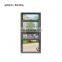 America Standard Vertical  aluminum single hung hurricane proof window with fiberglass