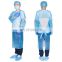 CPE Gown Disposable Isolation Thumb loop gown CPE Water Proof Gown Safety Clothing Hospital Plastic