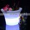 Champagne Wine Drinks Beer Bucket Modern Home LED Glowing Bar KTV Outdoor Nightclubs Party USB Recharegabele Led Plastic Beer