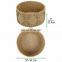 Hot Selling Household Natural Woven Seagrass Round Storage Basket Bowl Shaped Baskets Decor Storage Basket Wholesale
