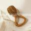 Hot Sale Handmade Rattan Rattle With a Bell Inside. Wicker Baby Bohemian Toys Hanging Play Gym Hand Bell Wholesale Supplier