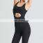 Custom Yoga One Piece Hollow Jumpsuits Sexy V Shape Backless Sports Workout Onesies Leggings