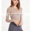Latest Hot Sale Mesh Patchwork Long Sleeve Sports Yoga Shirt Breathable Gym Yoga Pullover T-Shirt Women Active Wear Clothes