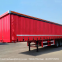 3-4 Axles Tri axle 14-17 meters 40t 50t lorry side curtain slider trailer truck semitrailer Europe Standard to Russia market