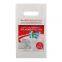 China Factory Customized die cut plastic PE thickness with logo print white carrier gift retail plastic shopping bags