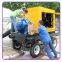 Mobile diesel engine self-priming pump