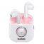 Private Mold HIFI TWS Earphones Waterproof Cute TWS Earphone for Girl with BT 5.1 ER/BDR