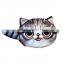 Cat kids wallet coin pouch purses holder women animal bag cat coin purse