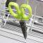Scissors Stainless Steel Multipurpose Kitchen Shear cutter with 5 Blades and Cover with Cleaning Comb