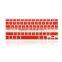 Wholesale silicone rubber keyboard cover protector skin for macbook laptop