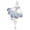 Manufacturers Selling Jewelry Dancing Ballet Girl Brooch Premium Corsage