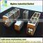Wooden Mall Kiosk For Cell Phone Showcase Display cellphone counter display