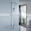 Single lever hot cold water faucet tap