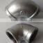 hot dip galvanized malleable iron pipe fitting cast iron 90 degree elbow