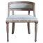 Chinese Antique Shabby Chic Wooden Rustic wooden frame tub chair