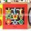 new style kindergarden activity play center OEM kids wooden educational beads toys EZ3001-3